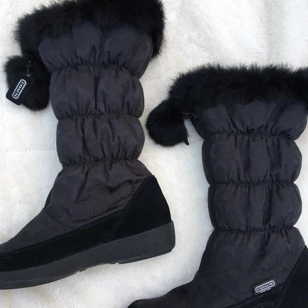 Coach snow boots